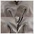 Borsa Tote con volant Prada BR3987 in pelle marrone - vista 4