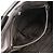 Borsa Tote con volant Prada BR3987 in pelle marrone - vista 6