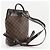 Zaino Louis Vuitton Soho Marrone Damier ebene - vista 3