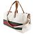 Borsa Boston in tela Off-White Gucci Bianco sporco - vista 2