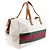 Borsa Boston in tela Off-White Gucci Bianco sporco - vista 3