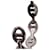 Hermès Hermes Chaine d'Ancre Enchainee Armband mit Charms Silber 925  - Ansicht 7