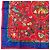 Hermès Hermes Carre 90 PIERRES d' ORIENT et OCCIDENT Sciarpa in seta Rosso - vista 6