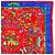 Hermès Hermes Carre 90 PIERRES d' ORIENT et OCCIDENT Sciarpa in seta Rosso - vista 7