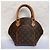 Louis Vuitton Borsa Monogram Ellipse PM Marrone Monogramma - vista 5