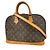 Borsa Louis Vuitton Alma Monogram Canvas PM Marrone - vista 2