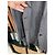 Armani Collezioni Blazer aus Wolle Grau Chevron-Muster - Ansicht 6