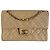 Borsa Chanel Classic Flap Medium in Agnello Beige