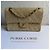 Borsa Chanel Classic Flap Medium in Agnello Beige - vista 18