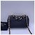 Borsa Chanel Classic Flap in pelle nera Nero - vista 2