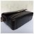 Timeless Chanel Borsa Reversed Chevron con patta in pelle nera Nero - vista 10