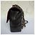 Timeless Chanel Borsa Reversed Chevron con patta in pelle nera Nero - vista 14
