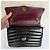 Timeless Chanel Borsa Reversed Chevron con patta in pelle nera Nero - vista 18