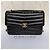 Timeless Chanel Borsa Reversed Chevron con patta in pelle nera Nero - vista 6