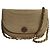 Borsa Chanel Half Moon Flap in pelle beige