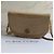 Borsa Chanel Half Moon Flap in pelle beige - vista 13