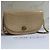 Borsa Chanel Half Moon Flap in pelle beige - vista 2