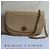 Borsa Chanel Half Moon Flap in pelle beige - vista 3