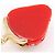 Orecchini Louis Vuitton Boucles de Reilles Fraises Rosa Rosso - vista 5