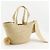 Borsa a mano Loewe Bunny Basket Beige Giallo - vista 3