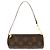 Louis Vuitton Papillon Pochette Monogram Canvas Mini Marrone