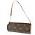 Louis Vuitton Papillon Pochette Monogram Canvas Mini Marrone - vista 2