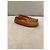 Hermès Mocassins de couro marrom com fivela prateada - vista 5