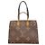 Borsa Tote Louis Vuitton Monogram Giant Reverse OnTheGo GM Marrone