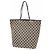 Borsa Tote Gucci GG Canvas Nero Beige