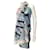 Sciarpa Loewe Maxi Logo in cotone Nero Bianco Rosso Blu Multicolore  - vista 1