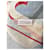 Sciarpa Loewe Maxi Logo in cotone Nero Bianco Rosso Blu Multicolore  - vista 2