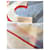 Sciarpa Loewe Maxi Logo in cotone Nero Bianco Rosso Blu Multicolore  - vista 3