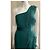 Vera Wang Regency One-Shoulder Abendkleid Smaragdgrün - Ansicht 2
