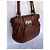 Borsa a mano Salvatore Ferragamo Gancini in pelle marrone - vista 11