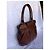 Borsa a mano Salvatore Ferragamo Gancini in pelle marrone - vista 12