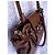 Borsa a mano Salvatore Ferragamo Gancini in pelle marrone - vista 8