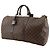 Borsa Boston Louis Vuitton Keepall 50 Marrone - vista 2