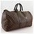 Borsa Boston Louis Vuitton Keepall 50 Marrone - vista 3