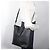 Borsa shopper Saint Laurent Toy Shopping Nero - vista 16
