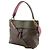 Borsa a tracolla Louis Vuitton Tuileries Reevess Marrone Rosa Verde - vista 2
