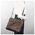 Borsa a tracolla Louis Vuitton Tuileries Reevess Marrone Rosa Verde - vista 20