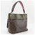 Borsa a tracolla Louis Vuitton Tuileries Reevess Marrone Rosa Verde - vista 3