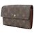 Louis Vuitton Monogram Long Wallet Braun - Ansicht 2