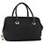 Céline Borsa a mano CELINE Circle Nylon Nero Oro Auth 177620 D'oro