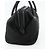 Céline Borsa a mano CELINE Circle Nylon Nero Oro Auth 177620 D'oro - vista 4