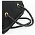 Céline Borsa a mano CELINE Circle Nylon Nero Oro Auth 177620 D'oro - vista 7