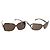 Dolce & Gabbana Gafas de sol DOLCE&GABBANA estampado carey plástico 2 Set Brown Auth 178392 Castaño