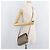 Borsa a Spalla GUCCI GG Supreme PVC Beige Oro Auth 180164 D'oro - vista 21
