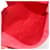 Borsa a Spalla PRADA Nylon Rosso Argento Auth 180151A - vista 11