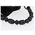 Christian Dior Maris Pearl Handtasche aus Nylon Schwarz Silber Auth 179390 - Ansicht 7